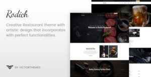 Rodich - Chủ đề WordPress cho nhà hàng