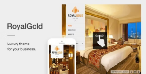 RoyalGold - Một chủ đề khách sạn hoặc khu nghỉ dưỡng sang trọng và đáp ứng cho WordPress