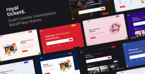 RoyalTickets - Chủ đề WordPress Đặt sự kiện