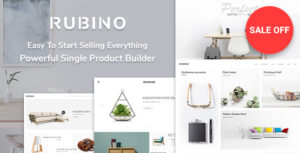 Rubino - Chủ đề WooCommerce tối giản và sáng tạo