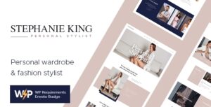 S.King | Chủ đề WordPress dành cho Blogger thời trang và nhà tạo mẫu cá nhân