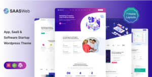 Saasweb - Chủ đề WordPress cho sản phẩm ứng dụng và Saas