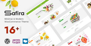 Safira - Chủ đề WordPress WooCommerce về Thực phẩm & Hữu cơ