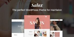 Salox - Chủ đề WordPress cho tiệm làm tóc