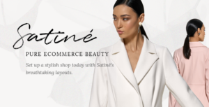 Satiné - Chủ đề cửa hàng thời trang và quần áo