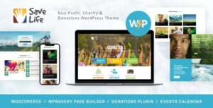 Save Life | Chủ đề WordPress phi lợi nhuận, từ thiện và quyên góp