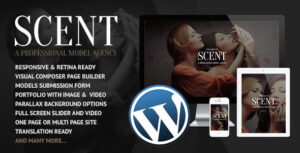 Scent - Chủ đề WordPress của công ty người mẫu