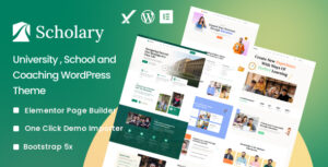 Scholary - Chủ đề WordPress cho trường đại học, trường học và huấn luyện