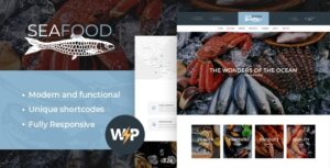 SeaFood Company - Chủ đề WordPress Nhà hàng Cá