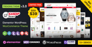 ShopTown WP - Chủ đề WooCommerce đa năng Elementor