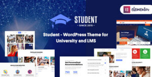 Sinh viên - Chủ đề WordPress cho trường đại học và LMS