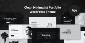 Sixten - Chủ đề WordPress Portfolio tối giản