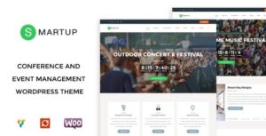 Smart Up - Chủ đề WordPress Quản lý sự kiện và hội nghị
