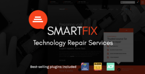 SmartFix - Chủ đề WordPress về dịch vụ sửa chữa công nghệ
