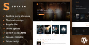 Specto - Chủ đề WordPress điện ảnh