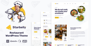 Starbelly - Chủ đề WordPress Nhà hàng & Quán cà phê
