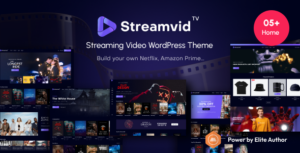 StreamVid - Chủ đề WordPress phát trực tuyến video