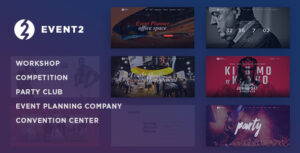 Sự kiện 2: Chủ đề WordPress cho Hội thảo / Triển lãm / Cơ quan