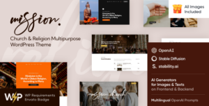 Sứ mệnh - Chủ đề WordPress Nhà thờ & Tôn giáo