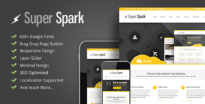 Super Spark - WordPress Tối giản Đáp ứng