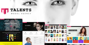 Tài năng - Chủ đề CMS WordPress của Công ty người mẫu