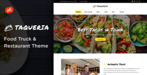 Taqueria - Chủ đề WordPress về xe tải thực phẩm & nhà hàng