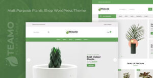 Teamo - Chủ đề WordPress cho cửa hàng cây cảnh đa năng
