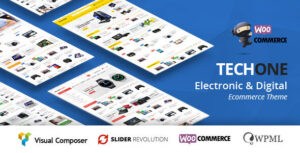 TechOne - Chủ đề WooCommerce đa năng về điện tử (Hỗ trợ RTL)