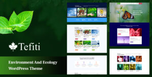 Tefiti- Chủ đề WordPress về Môi trường & Sinh thái