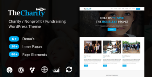 The Charity - Chủ đề WordPress phi lợi nhuận và gây quỹ