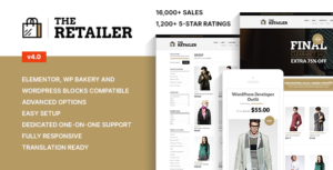 The Retailer - Premium WooCommerce Theme