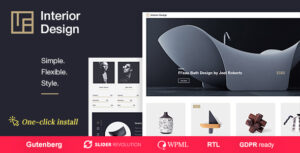Thiết kế nội thất - Kiến trúc WP Theme