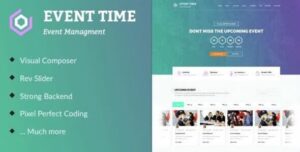 Thời gian sự kiện - Chủ đề WordPress Hội nghị & Sự kiện