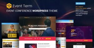 Thời hạn sự kiện - Chủ đề WordPress cho nhiều hội nghị