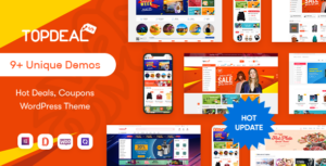 TopDeal - Chủ đề WordPress Elementor WooCommerce của Multi Vendor Marketplace (Sẵn sàng cho bố cục di động)