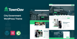 Towngov - Chủ đề WordPress của chính quyền thành phố