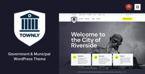 Townly - Chủ đề WordPress của Chính phủ & Thành phố