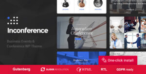 Trong Hội nghị - Meetup & Sự kiện kinh doanh WordPress Theme