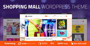 Trung tâm mua sắm - Trung tâm giải trí và chủ đề WordPress kinh doanh