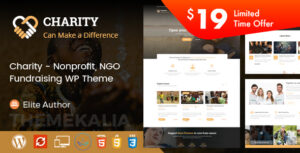 Từ thiện - Chủ đề WordPress phi lợi nhuận và gây quỹ