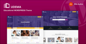 UDEMA - Chủ đề WordPress giáo dục hiện đại