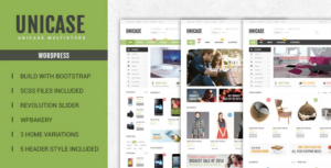 Unicase - Chủ đề WooCommerce cho cửa hàng điện tử
