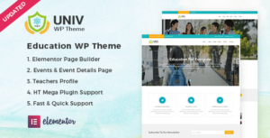 Univ – Chủ đề WordPress về Giáo dục