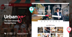 UrbanGo - Chủ đề danh mục và danh sách