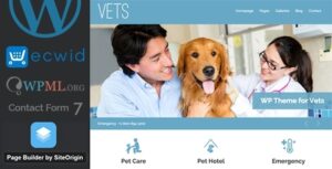 VETS - Chủ đề WP Phòng khám thú y