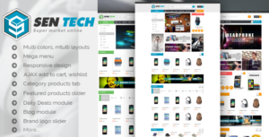 VG Sentech - Chủ đề Woocommerce kỹ thuật số đáp ứng