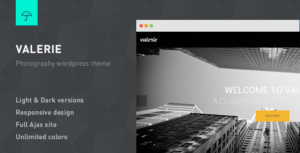 Valerie - Chủ đề Wordpress về nhiếp ảnh