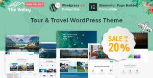 Valley - Chủ đề WordPress cho công ty lữ hành và du lịch