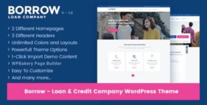 Vay - Công ty cho vay Chủ đề WordPress đáp ứng