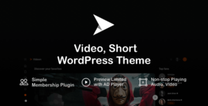 Videon - Video, Chủ đề WordPress ngắn